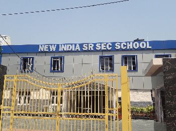 New India Senior Secondary School Building Image