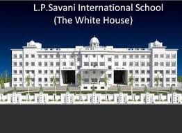 L P Savani International School Building Image