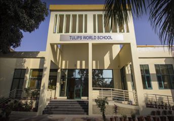 Tulips World School Building Image