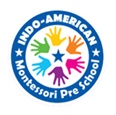 Indo American Montessori Pre School,  Professors Colony Logo