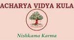 Acharya Vidya Kula,  Temple Road Logo