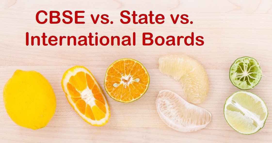 CBSE vs. State vs. International Boards